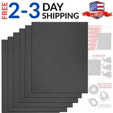 6pcs Gasket Material Sheet Non-asbestos Exhaust Gasket Making Paper For Smal...