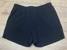Old Navy Women  s Shorts Small Black STRETCHTECH Elastic Waist Pockets 5  Inseam