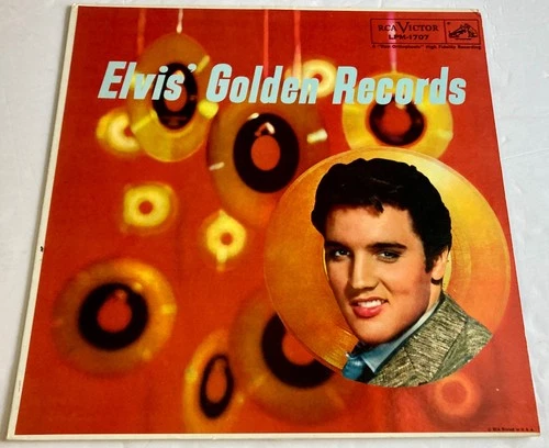 ELVIS PRESLEY NM 1958 UNPLAYED Looking 1st Press Beauty! Elvis' Golden Records