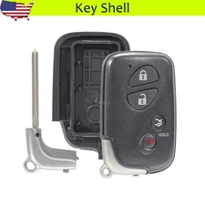 4 Button Key Fob Remote Shell Case Cover Replacement for Lexus HYQ14AAB HYQ14ACX