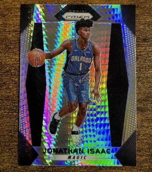 2017-18 Panini Prizm Rookie Jonathan Isaac #73 Hyper Prizm RC Magic SP Free