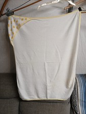 Vintage 80s 90s Gerber Baby Hooded Bath Towel 100 Cotton Bears