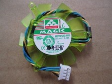 MAGIC MGT5012XB-W10 Double ball bearing Graphics card cooling fan 12V 0.19A 4Pin