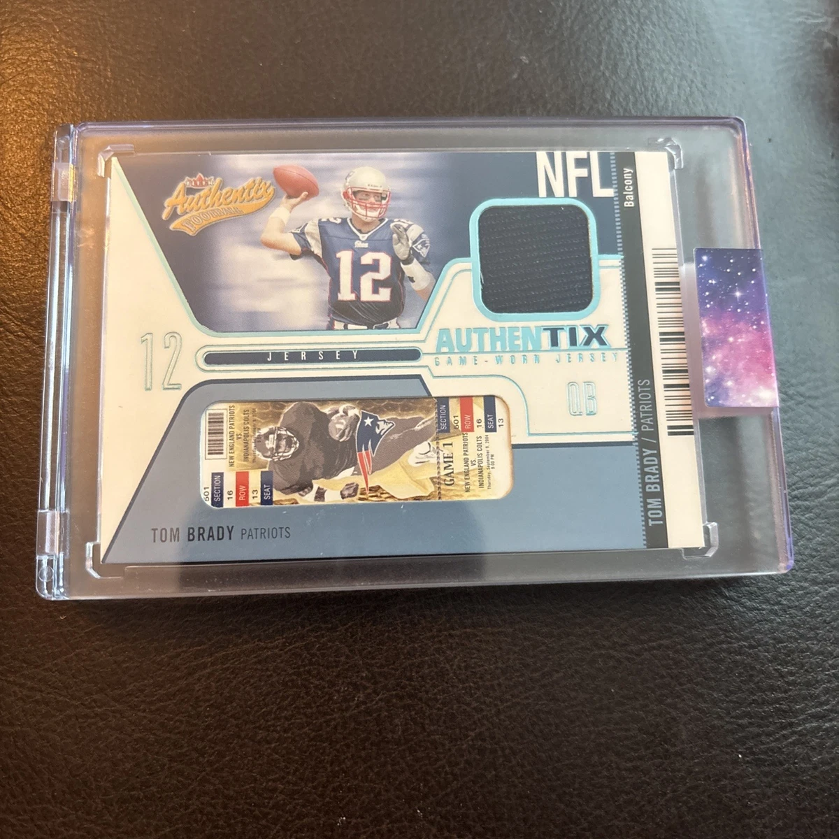 2004 Fleer Authentix Tom Brady #JA-TB for sale | eBay
