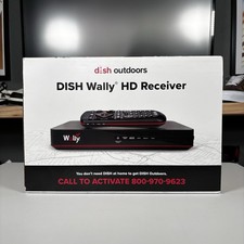 DISH Network Wally HD Satellite Receiver Black Complete Sealed Brand New