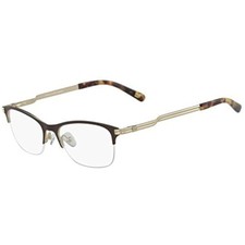 NEW Diane von Furstenberg DVF 8064 210 Brown Eyeglasses 50/17/135