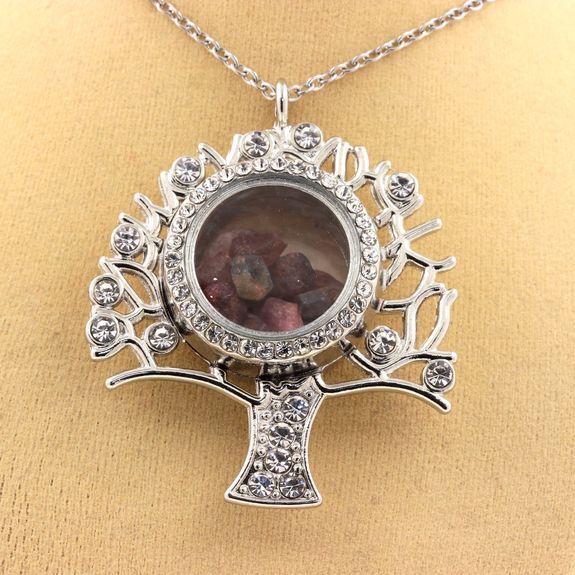 Collier tourmaline multicolore brute Arbre pour illuminer vos tenues bohèmes