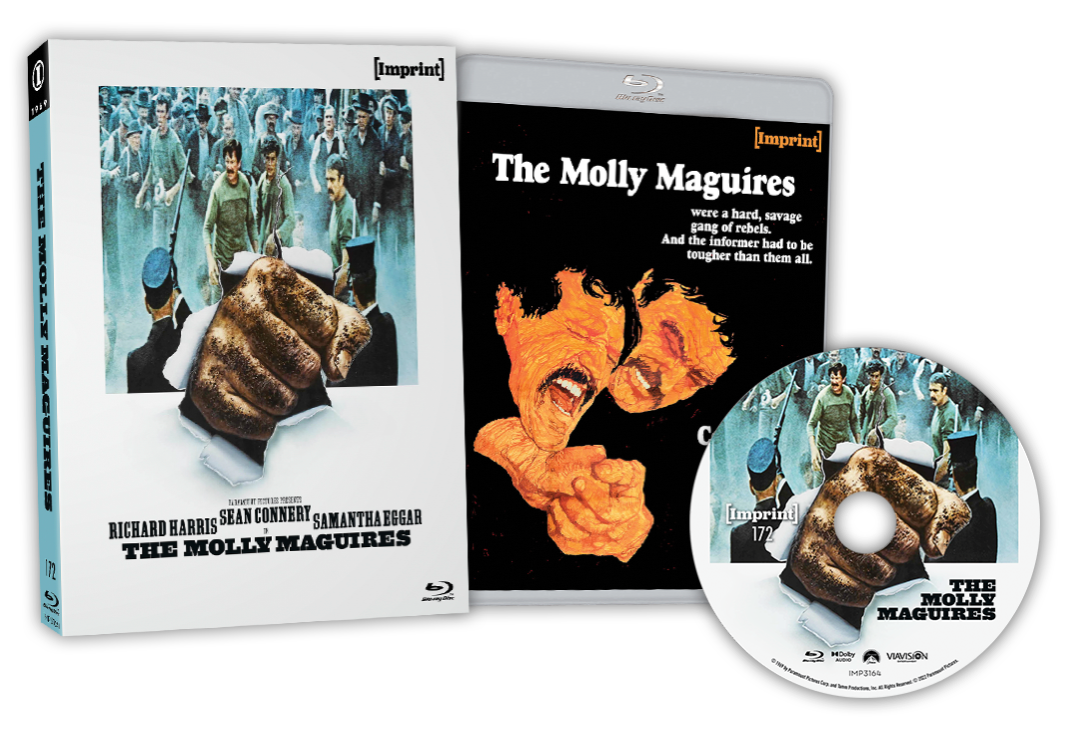 THE MOLLY MAGUIRES Blu-Ray Imprint Limited Edition With Slipcover New & Sealed