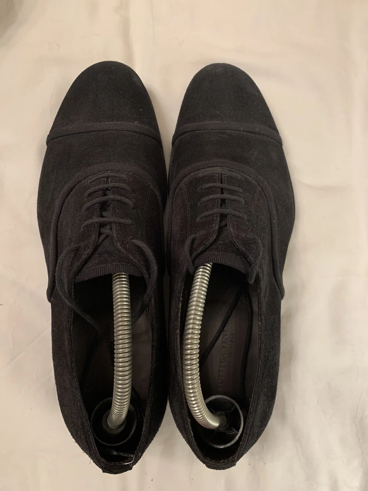 Scarpe Bottega Veneta nere scamosciate taglia 40 italiane