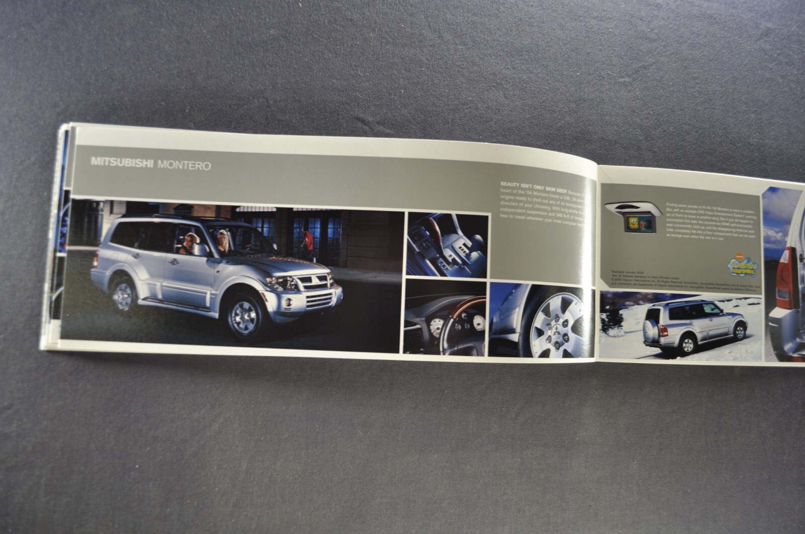 2004 Mitsubishi Brochure Lancer Evolution Eclipse Spyder Mirage Diamante Montero