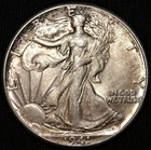 1941 Walking Liberty Half Dollar UNC+