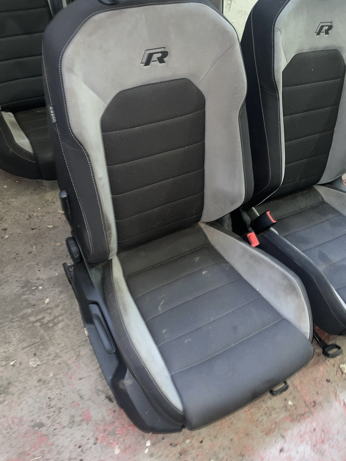 GOLF R SEATS VOLKSWAGEN 3DR HATCH R MK7 5G 2013 2017 eBay