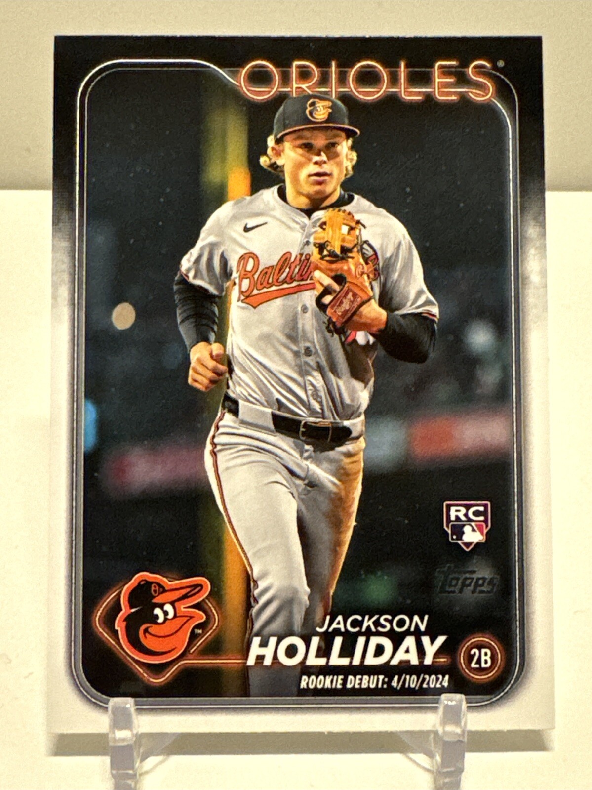 2024 Topps Update Series #US97 Jackson Holliday Rookie Debut Baltimore Orioles