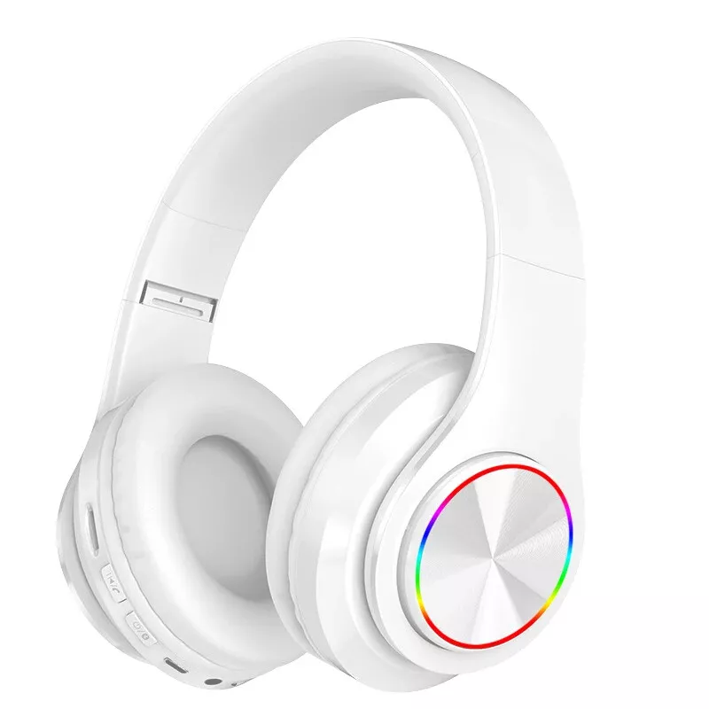 Wireless Bluetooth 5.0 Headphones Headset Over-Ear MIC Foldable TF Card For All_voghion.com