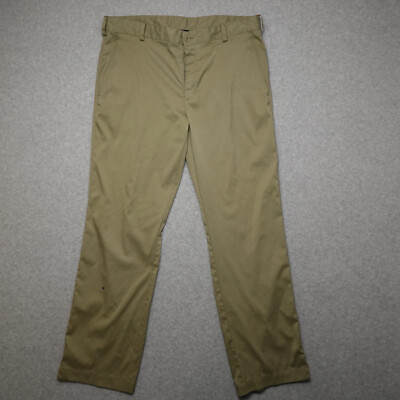 Nike Pants Men's 36x31* Beige Dri-Fit Tech Golf Performance Swoosh Sportswear