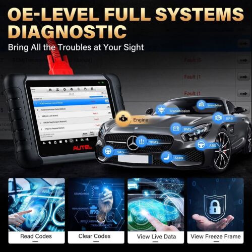 2025 Autel MaxiCOM MX808S as MK808S Pro OBD2 Auto Scanner Bidirectional Tool - Picture 7 of 18