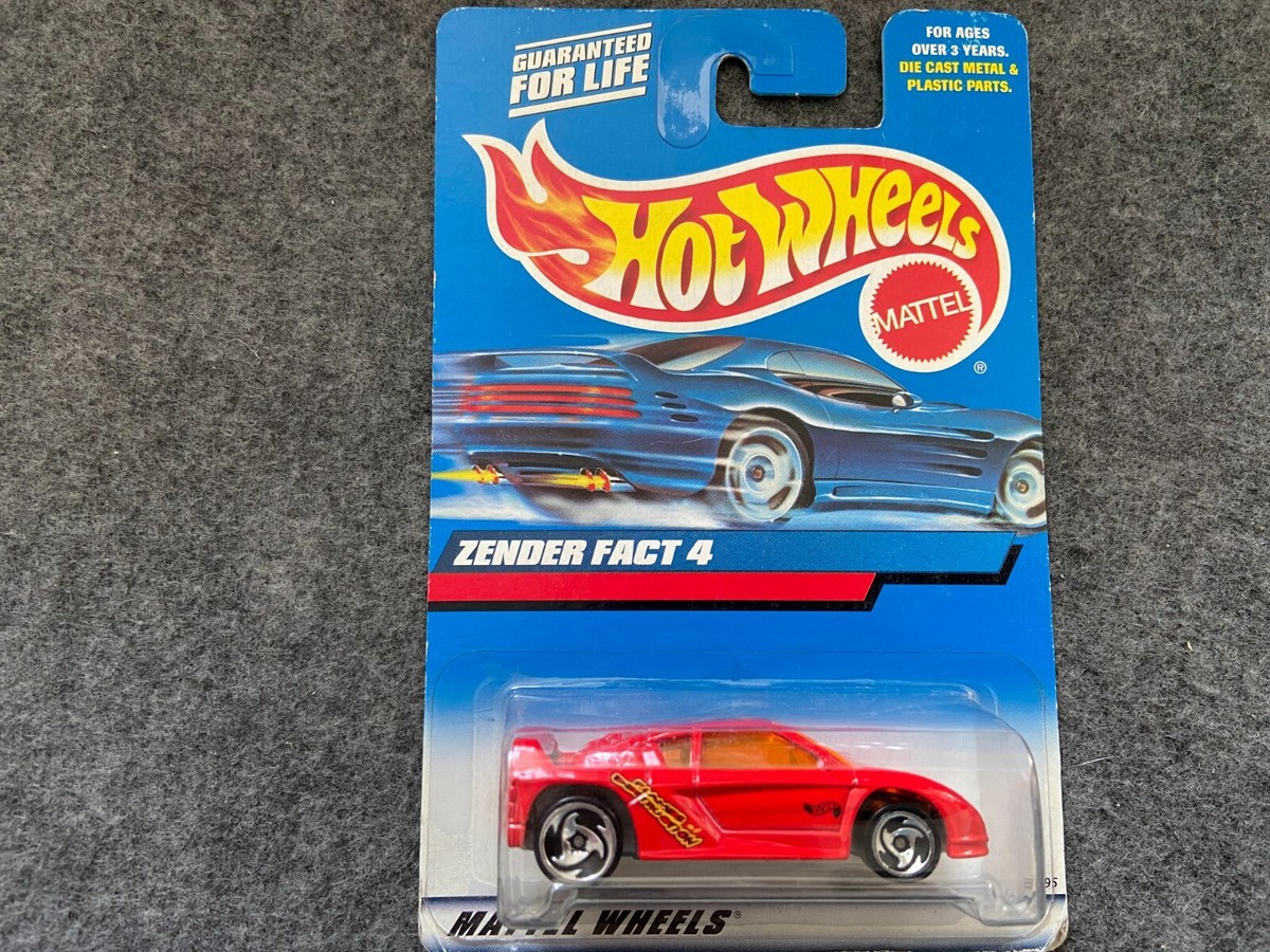 Red Zender Fact 4 Hot Wheels | eBay