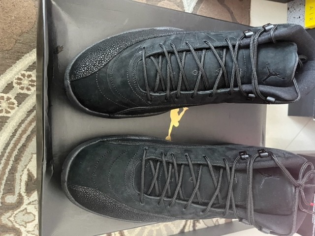 スニーカー OVO x NIKE Air Jordan 12 Retro 'OVO Black'' 2017 SS 17 Size 12 - Jordan 12 Retro x OVO Black 2017 887224376315| eBay