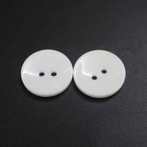 10PCS Bottoni da Cucire Lucidi 2 Fori Tondo Massiccio Materiale Bottoni per Abito Cappotto Fai da Te - Foto 17 di 40