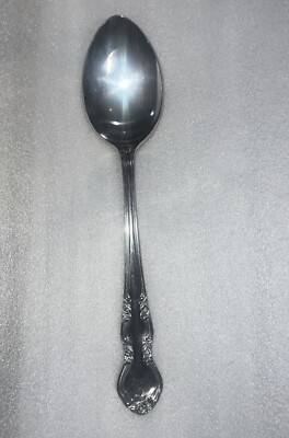 Elizabethan II Stainless Steel Glossy Finish SpoonBy Nasco, Pattern Code NSSELI 