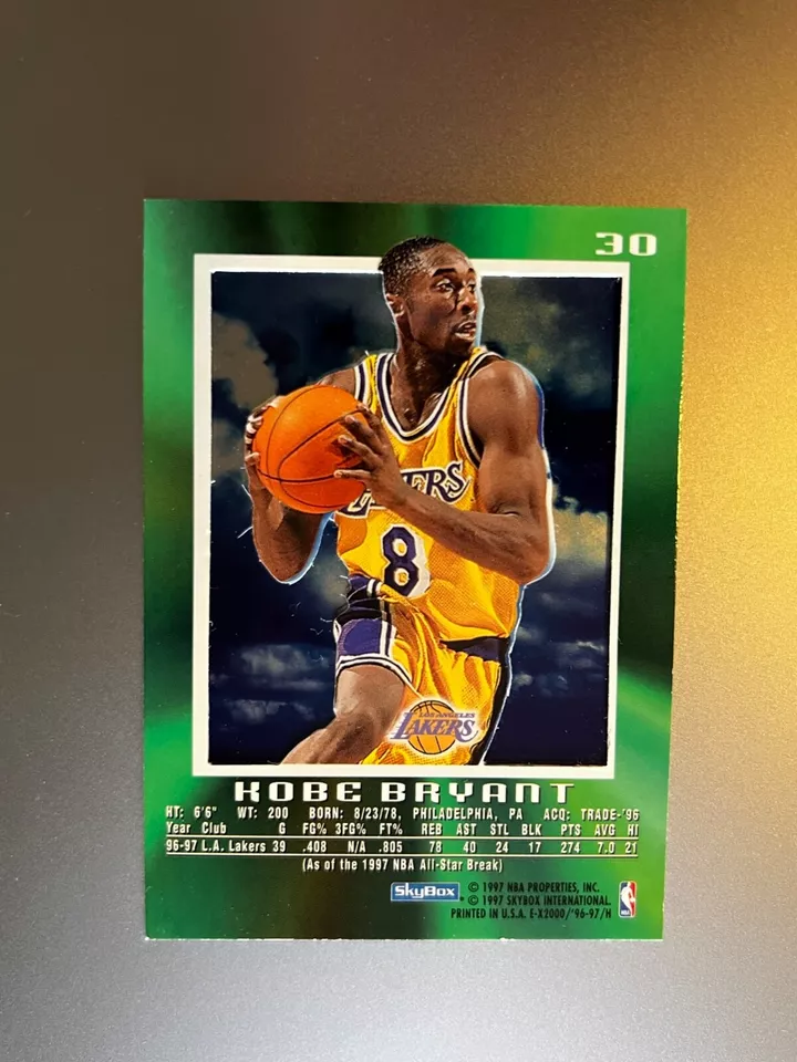 NBAカード 96-97 Skybox EX-2000 Kobe Bryant | www.gamescaxas.com