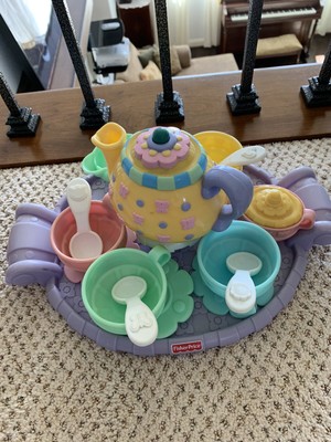 fisher price tea set vintage
