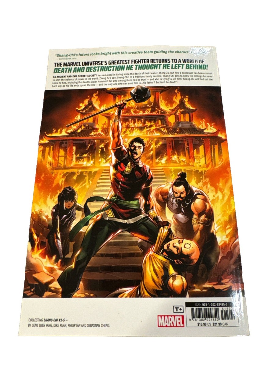 Shang-Chi by Gene Luen Yang #1 (Marvel Comics 2021) 9781302924850