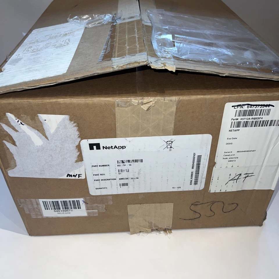 NetApp 111-00128+B3 IOM3 PlugIn Ethernet Controller Module 0948580-23 ,new! - Image 4 of 4