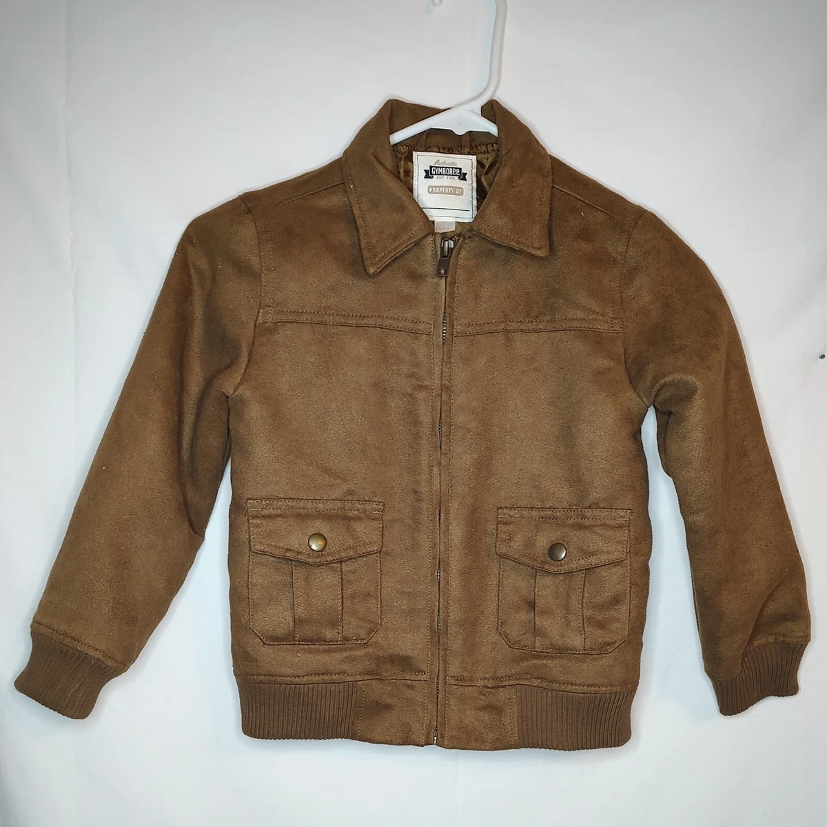 Kids suede best sale jacket
