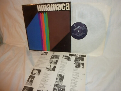 Umamaca, Same, Swiss Jazz Funk Rock, Private Ebony ZYT 258 LP, 12'' 1986