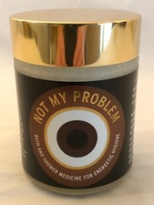 MoneyWitch Not My Problem Bath  Shower Epsom Salts 8oz New Old Stock 