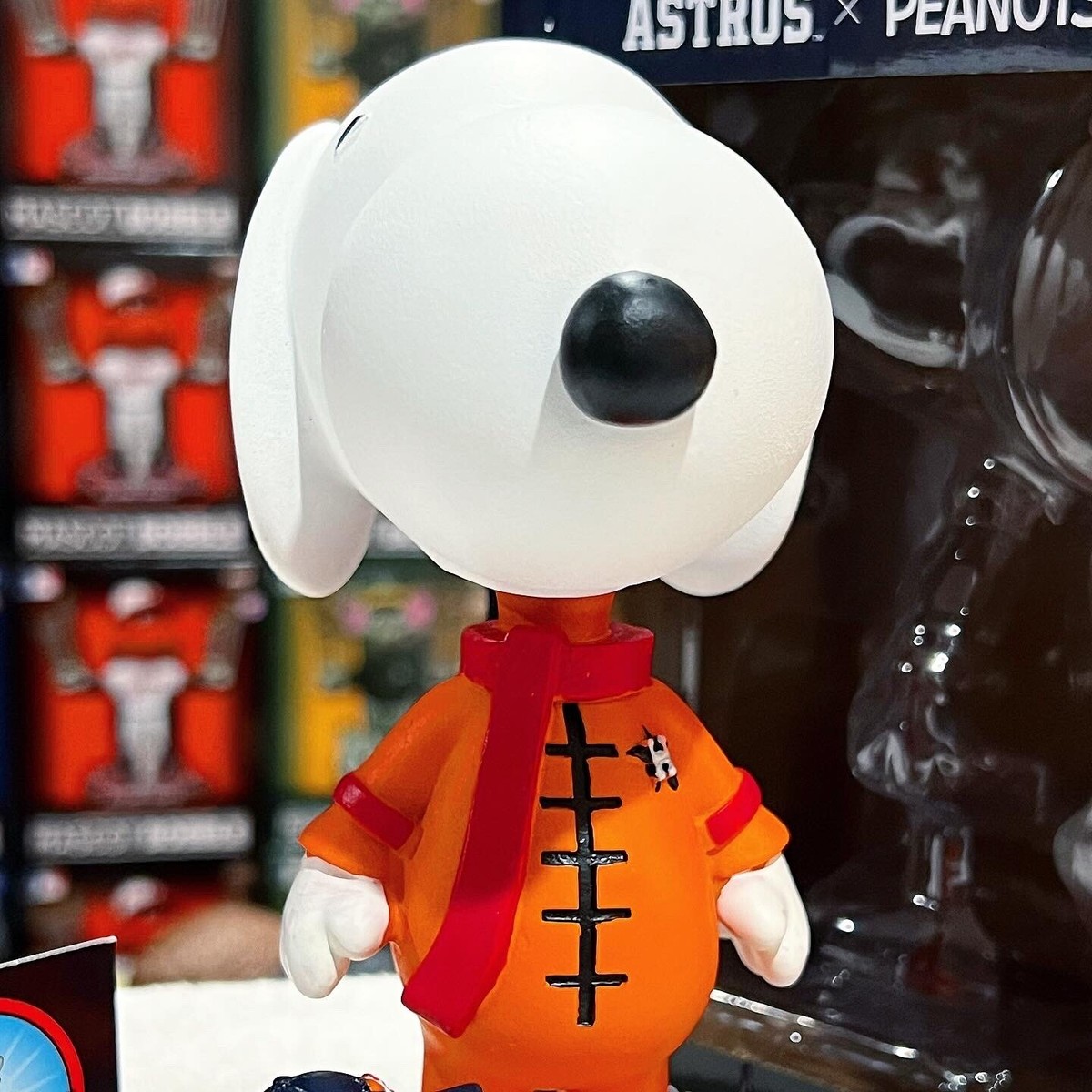SNOOPY IN SPACE Houston Astros Peanuts with Woodstock MLB