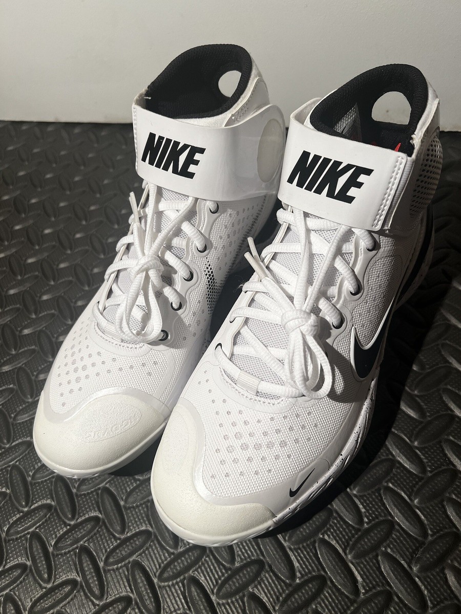 NEW Nike Alpha Huarache Elite 3 Mid Baseball Cleats White  display picture 1