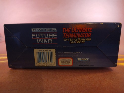 The Ultimate Terminator 12"" Figura Talking Kenner 1991 Nuova con scatola vintage Arnold - Foto 4 di 5