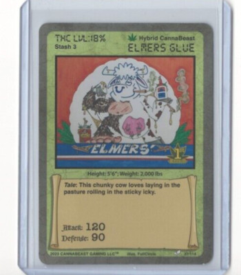 レア！バスターズ GETTO-GUMI メンバーズカード Canna Beast “Elmers Glue” Card TCG CCG Non-Holo, Pack Fresh! | eBay