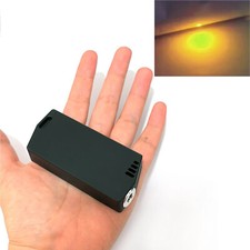1pc 571T-15 Lemon Yellow 571nm Laser Handheld Portable Module Black shell 