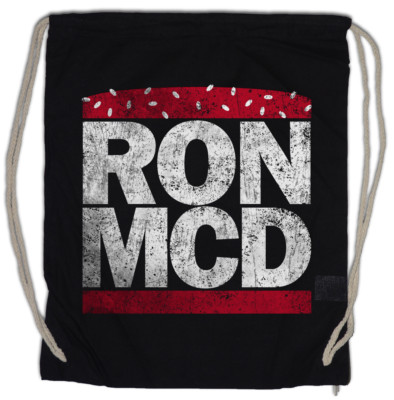 RON MCD Turnbeutel Ronald Fun McDonald McDonald's Whopper Big Burger Mac