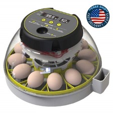 Incubadora De Huevos Para 12 Huevos Facil Funcionamiento Controles Digitales NEW
