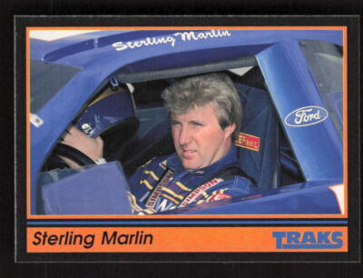 1991 Traks #167 Sterling Marlin Junior Johnson & Associates