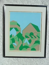 1960's MODERN SERIGRAPH ANTON FORTESCU - SMYTH... TITLED "MIRO REVISITED" 1/150