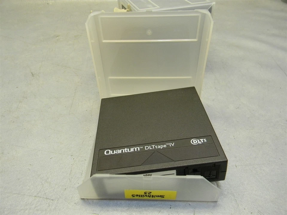 Quantum DLTape IV 数据盒 40GB/80GB 带保护壳 4 件装 — 第 2/4 张图片