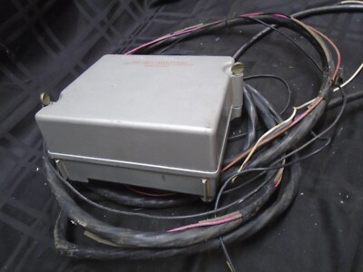 1960'S JOHNSON ELECTRIC STARTER JUNCTION BOX ASSY 379442 BOAT MOTOR OUTBOARD