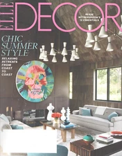 ELLE DECOR Magazine July August 2015 Reese Witherspoon Chic Summer Style