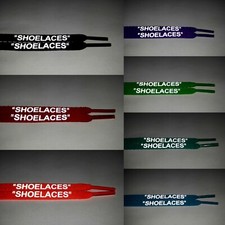   SHOELACES  Flat Laces For Air Max Jordan Force 90 1 5 Reflective Font