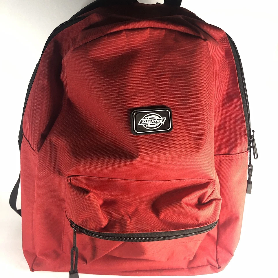 Mochila Dickies School Essential. Vermelho. Quase nunca usado. - Imagem 2 de 4