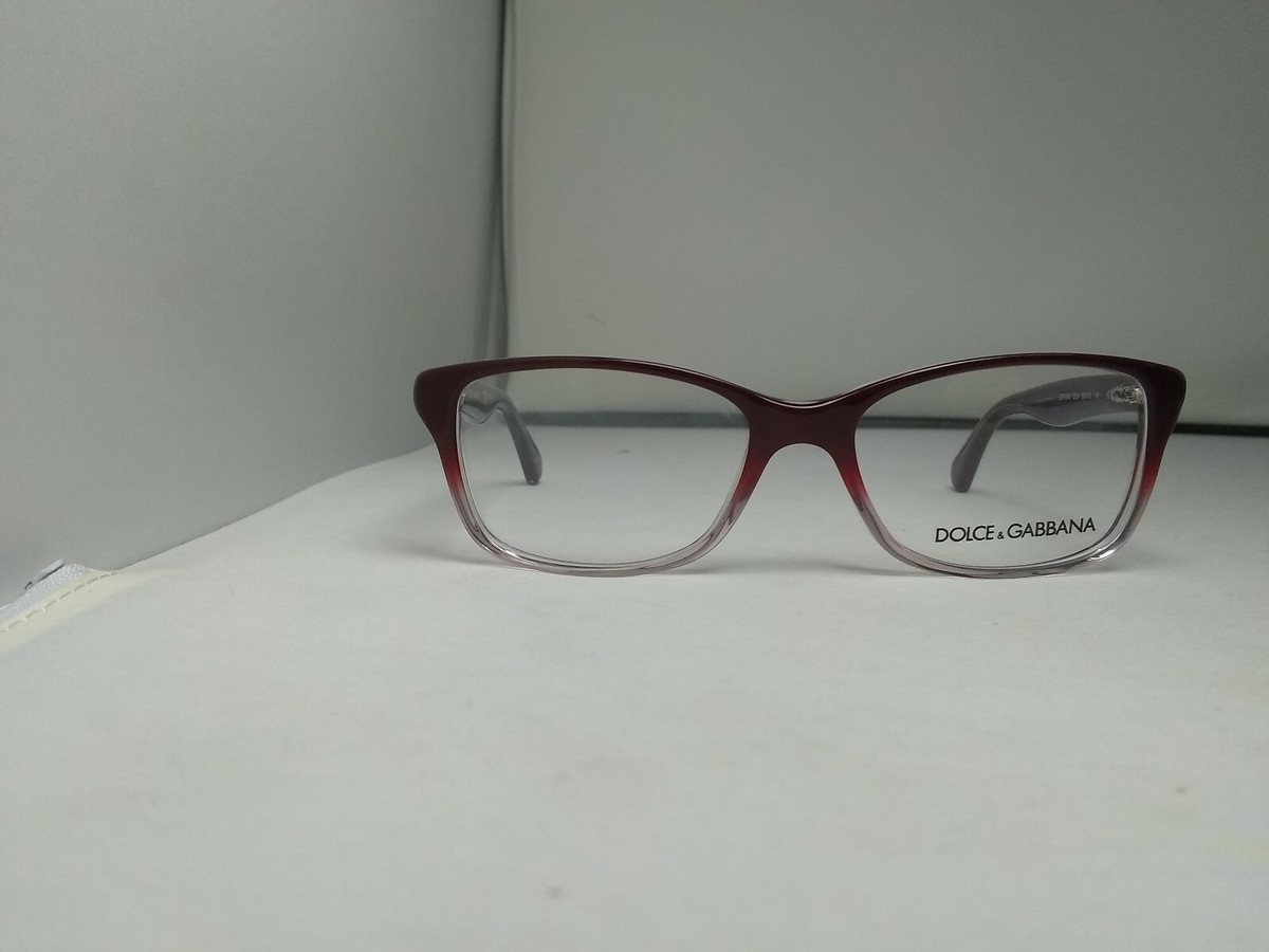 Dolce & Gabbana DD1246 Eyeglass Frames w/ case Dolce & Gabbana Eyeglasses DD 1246 2602 Black/Clear Fade  main image 4