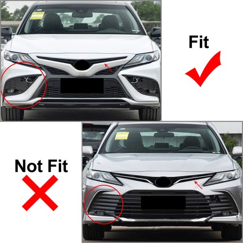 Front Grille Lamp Daytime Running Light For Toyota Camry SE XSE 2018-2024 - Picture 2 of 17