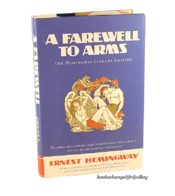A FAREWELL TO ARMS by Ernest Hemingway Hardcover Classic Library Edition NEW
