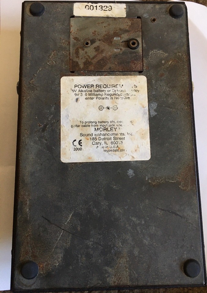 Morley Pro Series Wah Pedal PWA. Made in the U.S.A. ! serial 001329 eBay