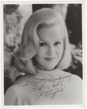 Jo Stafford Signed 8 x 10 Photo / Autographed Singer You Belong to Me